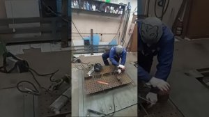 Сборка 3Д сварочного стола