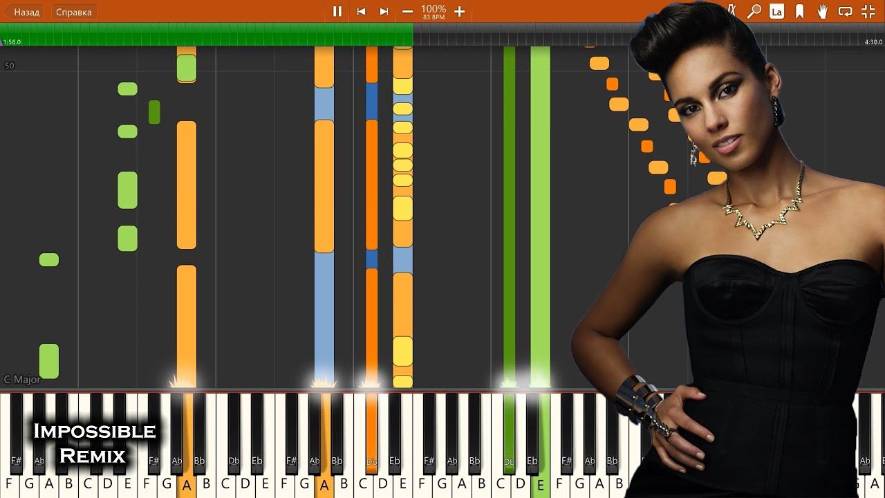 IMPOSSIBLE REMIX - Alicia Keys - A Woman's Worth смотреть онлайн
