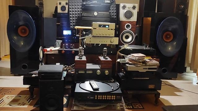 SONY TA 5000 ES Integreted Amplifier SONY X 5000 CDP TAA HORN Full Range