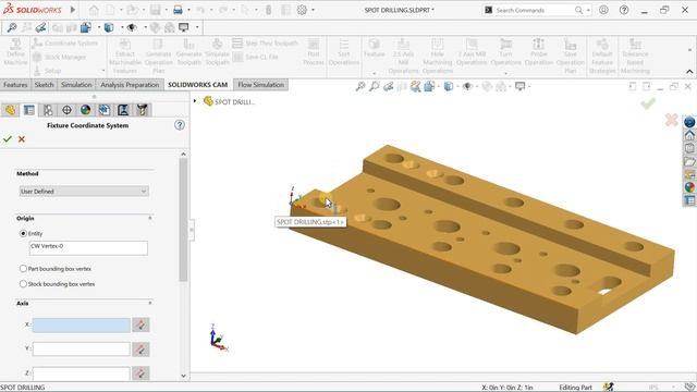 solid works cam drilling tutorial for beginners 2023 смотреть онлайн