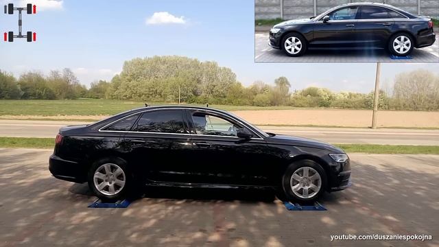 Audi A6 2016 против Audi A6 2007-Quattro 4x4 тест на роликах
