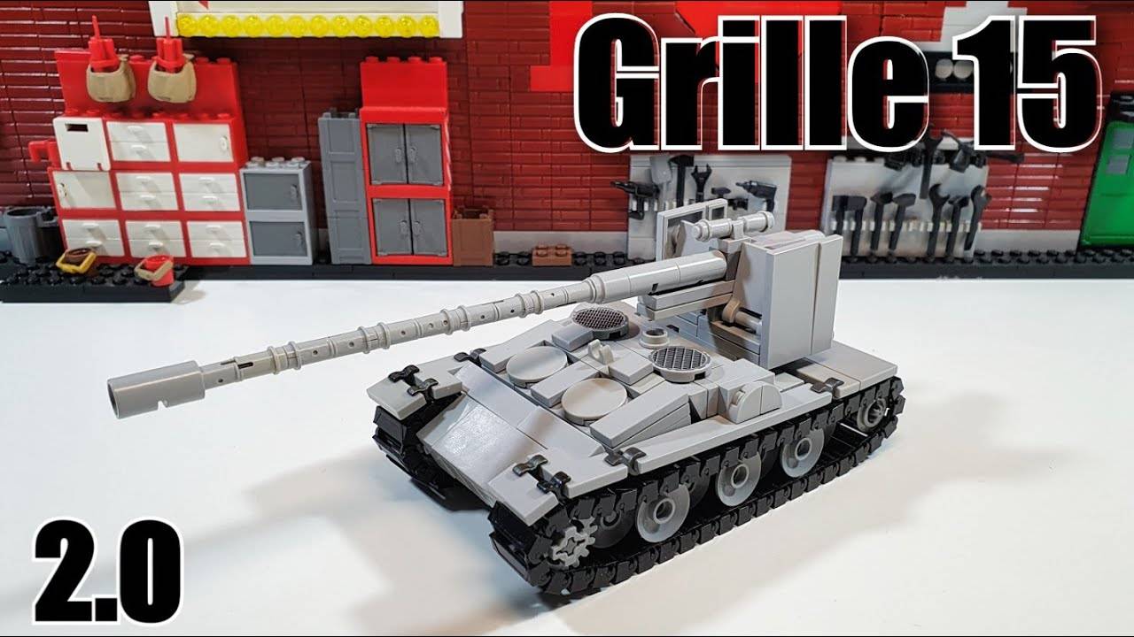 lego самоходка (пт-сау) Германии Grille 15 смотреть онлайн