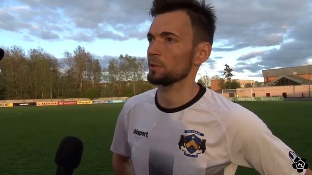 13.voor 2017, JK Sillamäe Kalev- Tartu JK Tammeka 2-0, Malovi intervjuu смотреть онлайн
