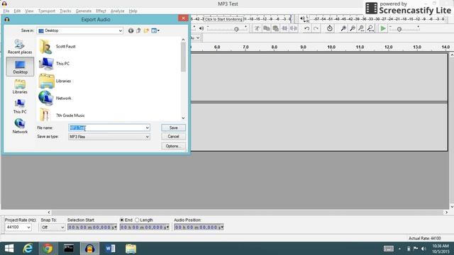 How to Make MP3's in Audacity (STSD) смотреть онлайн
