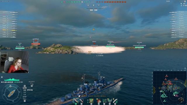 World of Warships : "Я не знаю, каков процент сумасшедших на данный час..." смотреть онлайн