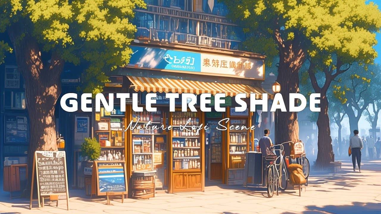 Gentle Nature Lofi Chill Mellow Vibes Relaxing Street Scene For Study And Peaceful Sleep In The City