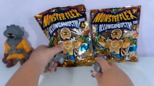 MONSTER FLEX SERIE 4 GLI ALLUNGAMOSTRI-SUPER ALLUNGABILE-UNBOXING EDICOLA DIRAMIX