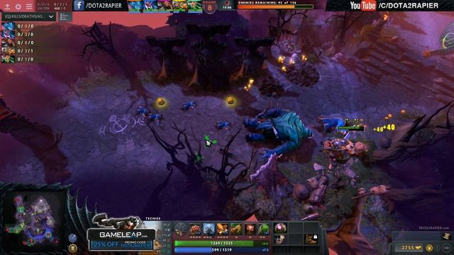 Dark Moon Dota 2 with Techies in 29 Mins Fastest World Record смотреть онлайн