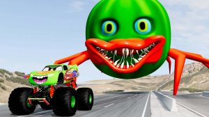 Молния Маккуин Крушитель машин ПРОТИВ АРБУЗНОГО эпической битвы