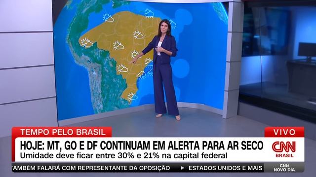 Previsão do tempo: frente fria avança no Sudeste do país |CNN NOVO DIA смотреть онлайн
