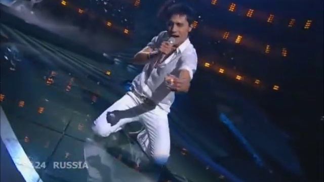 Dima Bilan - Believe (Eurovision 2008 - Russia WINNER) Broadcasting by ERT смотреть онлайн