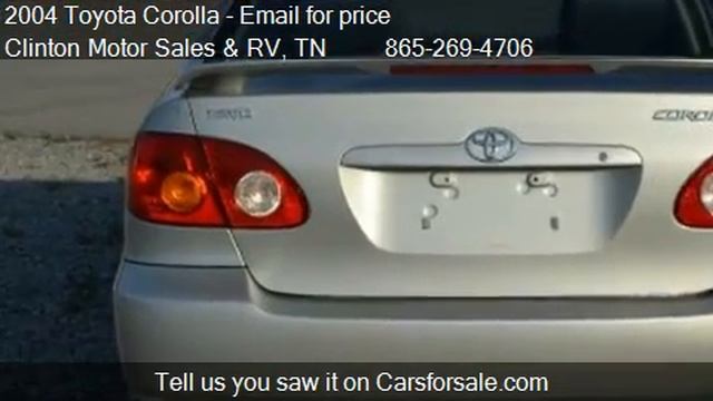 2004 Toyota Corolla S - for sale in Clinton, TN 37716 смотреть онлайн