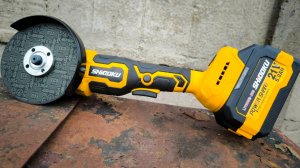 SHIDOKU Аккумуляторная УШМ обзор с разборкой и тестом.