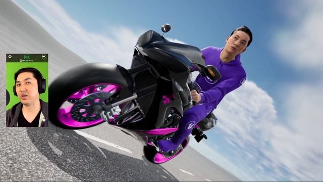 Driving a Motorcycle with My Face смотреть онлайн