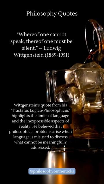 Philosophy Quotes - Ludwig Wittgenstein смотреть онлайн