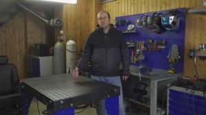 Мой новый сварочный стол 3D d16 от компании Logam
