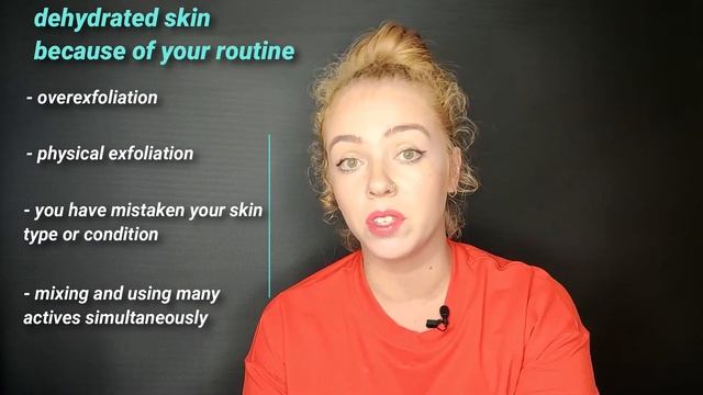 Dehydrated skin - how to determine it ,causes and how to improve смотреть онлайн