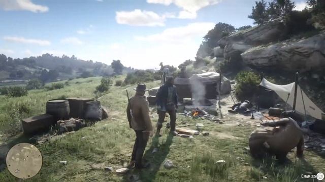 Kill The Bison Hunters Red Dead Redenption 2(60fps Gameplay) смотреть онлайн