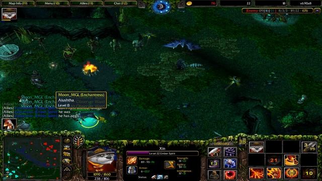 Dota 1 - Ember Spirit - one of my best performances, against all odds смотреть онлайн