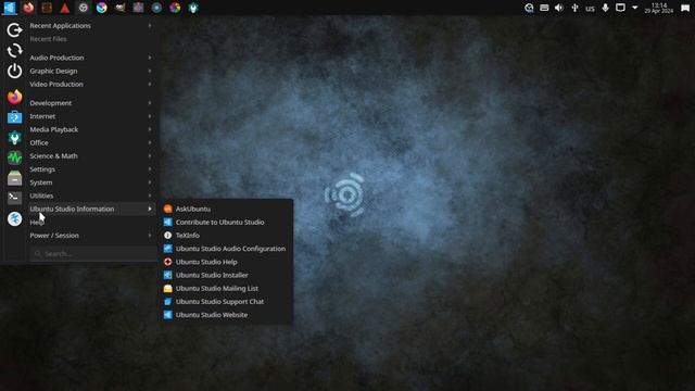 Ubuntu Studio 24.04 LTS with PipeWire audio preview смотреть онлайн