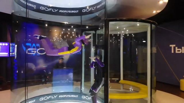 Полеты в Аэротрубе GOFly смотреть онлайн