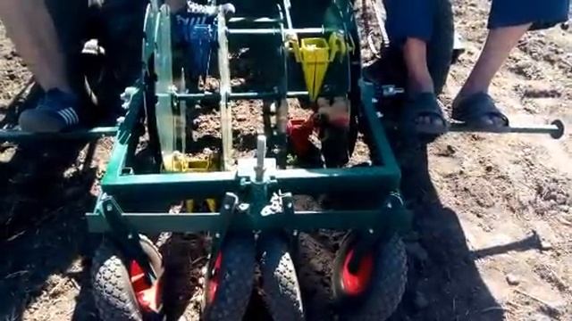 Тест рассадопосадочной машины Прокурор бахча смотреть онлайн