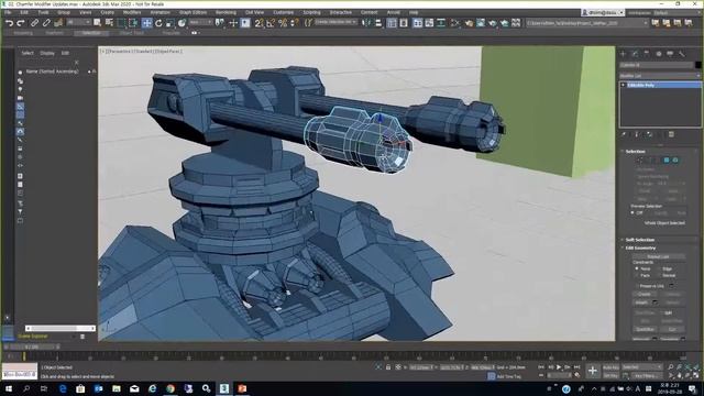 3ds Max 2020 What's NEW - #2. 챔퍼(Chamfer Modifier) 업데이트 смотреть онлайн