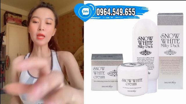 Kem dưỡng trắng da Snow White Milky Pack Cream Secret Key Hàn Quốc | Review có tốt không ? смотреть онлайн