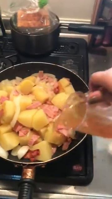 German potatoes 😋 смотреть онлайн