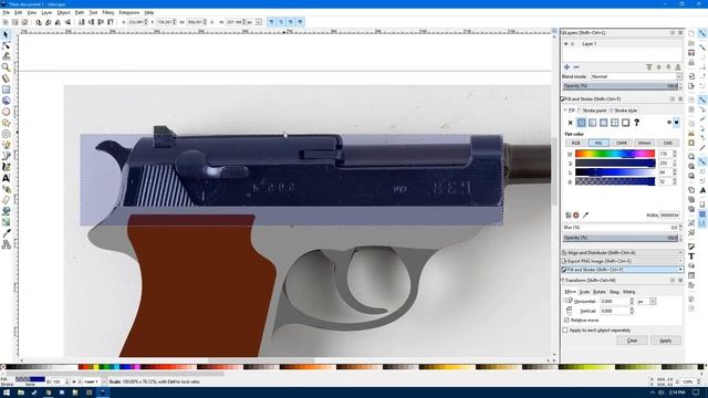 Walther P38 | Vector Weapon Sprites Speed Art #1 | With Download
