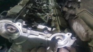 Метки грм двигателя 2.5л B5254fs. Пример Volvo s70.