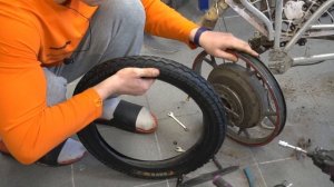 Как заменить КАМЕРУ или ПОКРЫШКУ на ЭЛЕКТРОВЕЛОСИПЕДЕ?