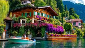 Белладжио, Италия 4K - Самые красивые деревни на озере Комо - Сказочная деревня | #шариклайф