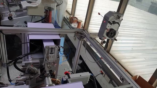 full automatic hot air coil winding machine WH一410 WeyHwamg