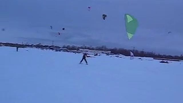 SPB Lahta Kite "Passatig" ski 08.03.10 смотреть онлайн
