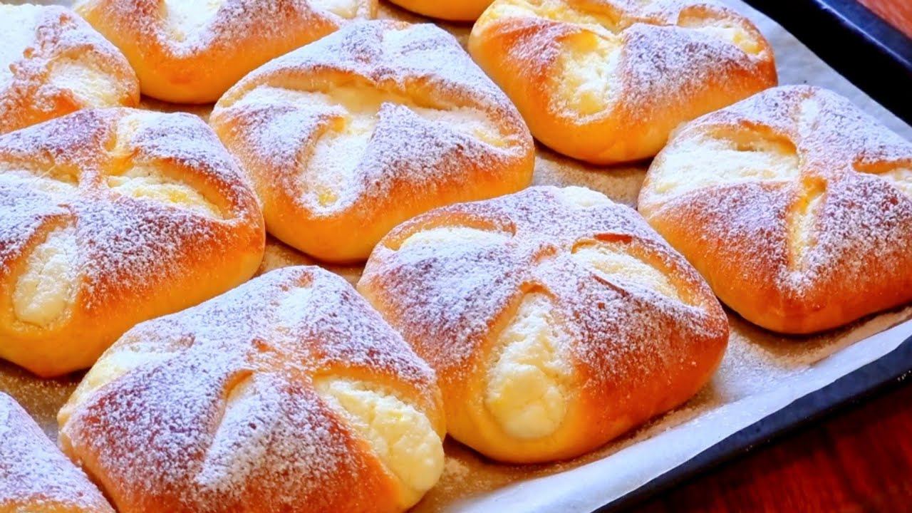 БЕРУ ТВОРОГ! ГОТОВЛЮ ДВА РАЗА В ДЕНЬ И ПРОСЯТ ЕЩЁ! СКАЗОЧНО ВКУСНАЯ ЦАРСКАЯ ВЫПЕЧКА! БУЛОЧКИ КАК ПУХ смотреть онлайн