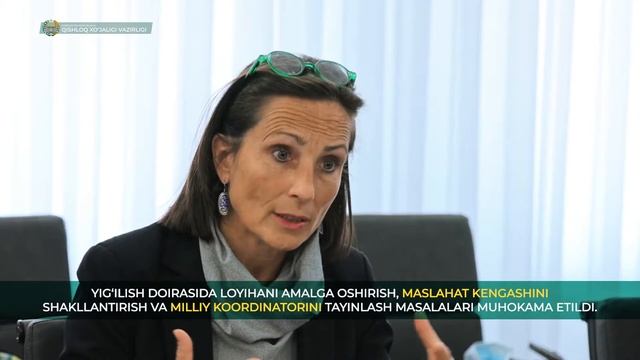 Qishloq xo‘jaligi vazirligida qoʻshma loyiha imzolandi. смотреть онлайн
