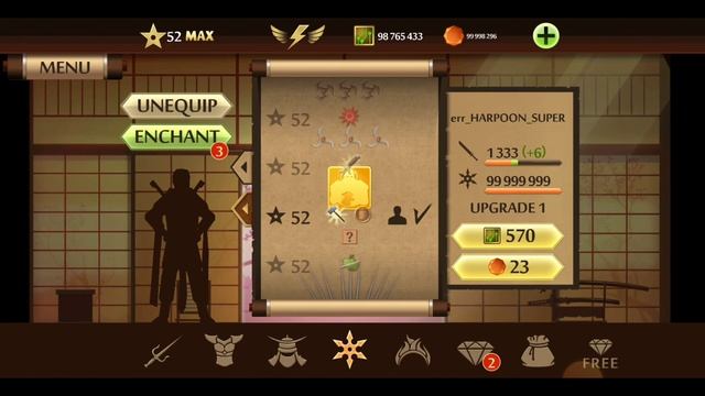 Shadow Fight 2 Mod Apk !! Vip 7 mod Everything Unlocked !! Unlimited Gems & Coin/Max lv 52/Mediafir смотреть онлайн