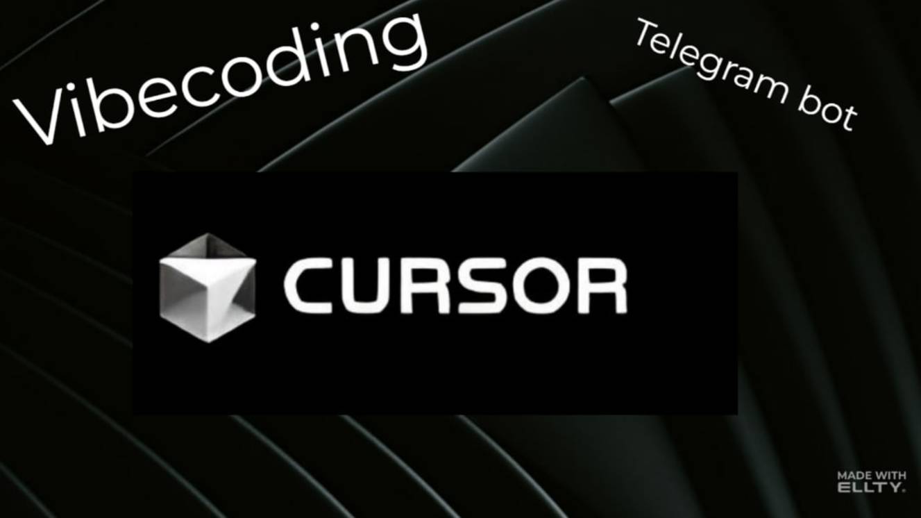 Vibecoding на Cursor пример создания кода для telegram bot смотреть онлайн