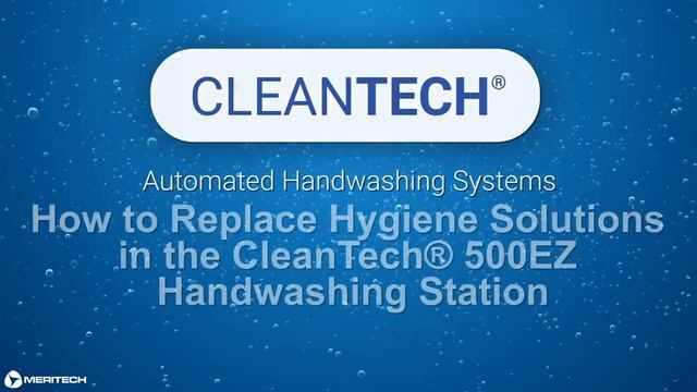 How to Install and Use a CleanTech® 500EZ Automated Handwashing Station смотреть онлайн