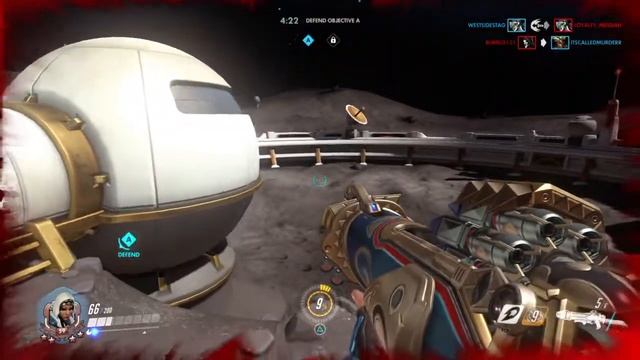 Overwatch: Origins Edition ragdoll physics on the moon is to good смотреть онлайн