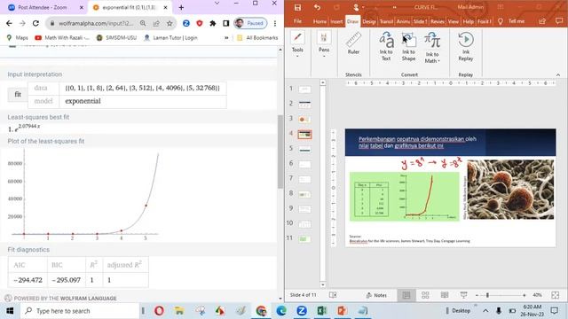 Curve Fitting Pemodelan Matematik Data Bivariate (x, y) Dengan Aplikasi Wolfram Alpha смотреть онлайн