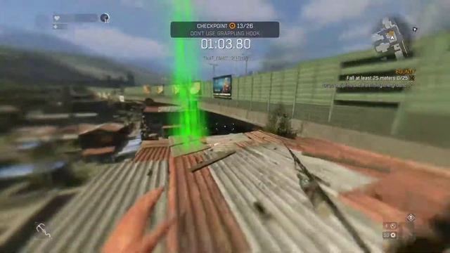 Dying light parkour challenge Hard mode. смотреть онлайн