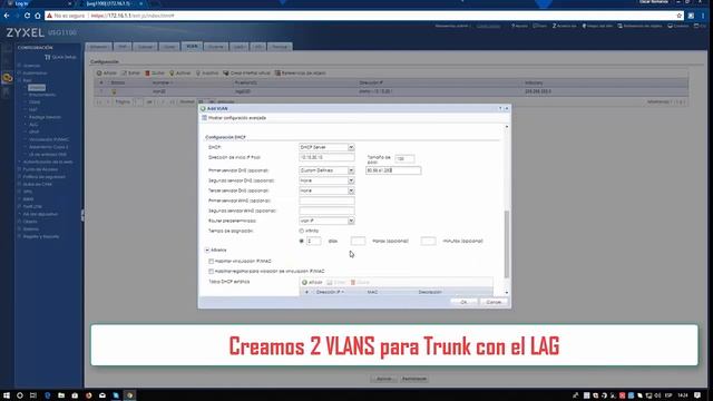LAG Link Agregation ZyWAL 1100 y Edgeswitch смотреть онлайн
