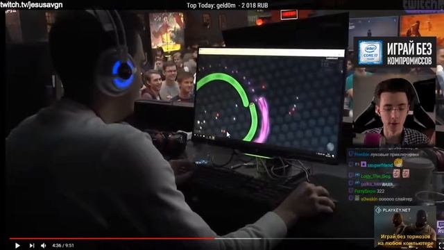 🔥 Хесус смотрит Топ Моменты с Twitch | Лучшее за Игромир День 1 | Спалил Хату || JesusAVGN 🔥 смотреть онлайн