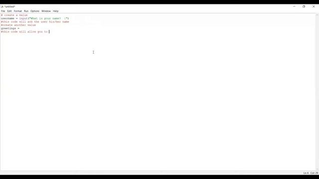 PYTHON TUTORIAL (how to code greetings) смотреть онлайн