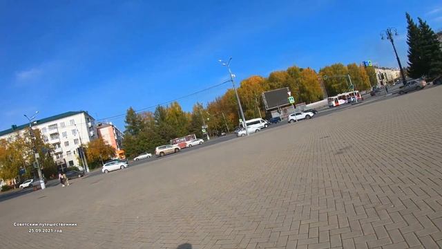 Нижний Тагил. Центр. Проспект Ленина. По городу на велике.25.09.2021 г.(4к) смотреть онлайн
