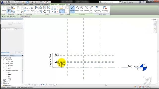 BIM - Revit Family 01 Basic Modeling Tutorial for Beginner смотреть онлайн