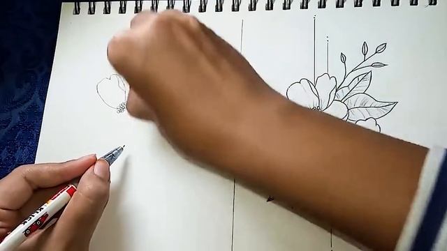 Left Hand Drawing Challenge🥳!! Non dominant hand drawing смотреть онлайн
