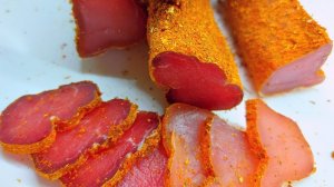 БАСТУРМА СВОИМИ Руками  ИЗ СВИНИНЫ БАЛЫК. ВЯЛЕНОЕ МЯСО .Бастурма дома Колбасу не покупаю